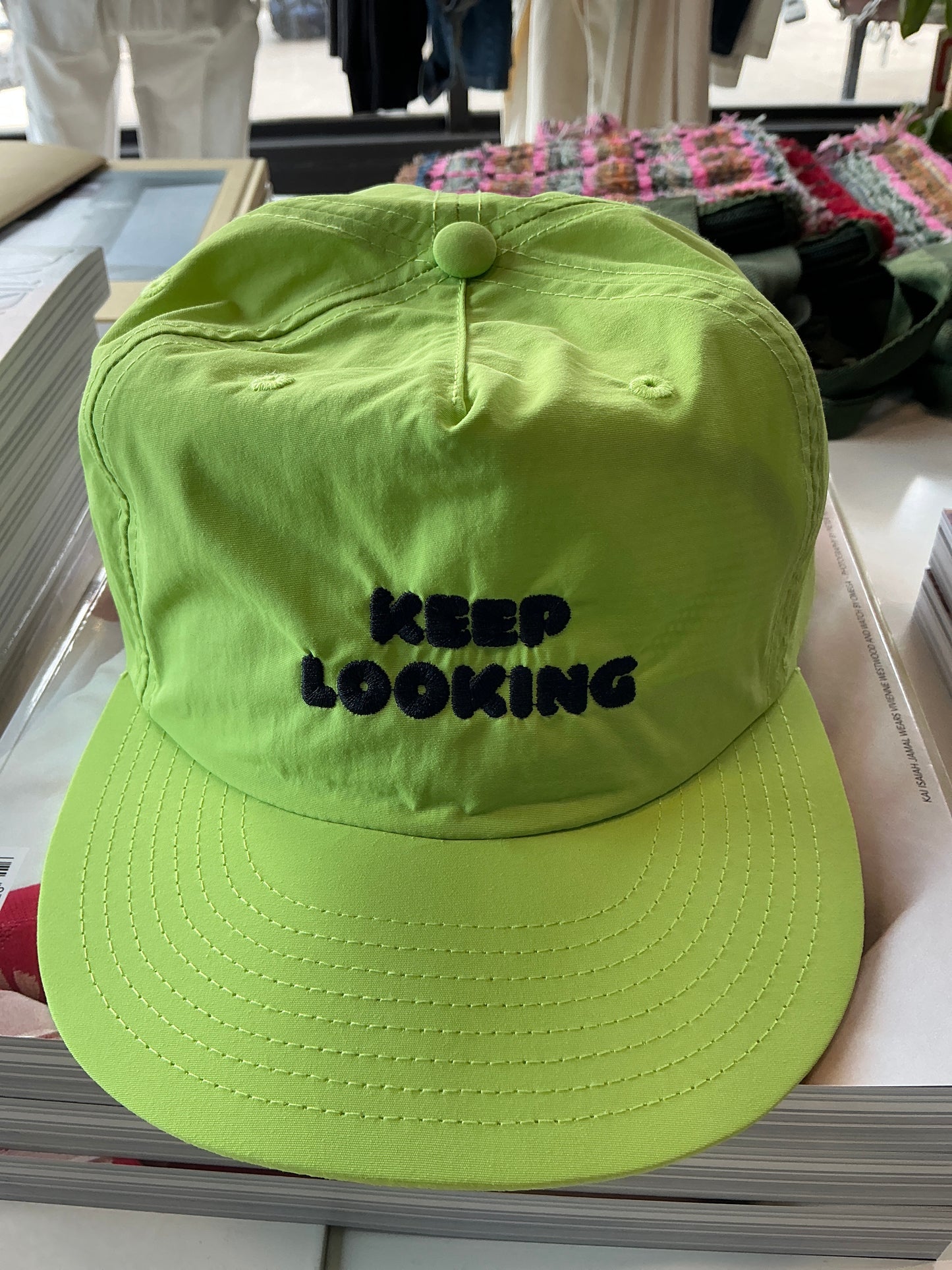 Keep Looking Nylon Cap