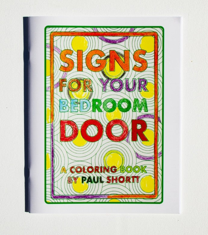 Signs For Your Bedroom Door Coloring Book (Shortt Editions)