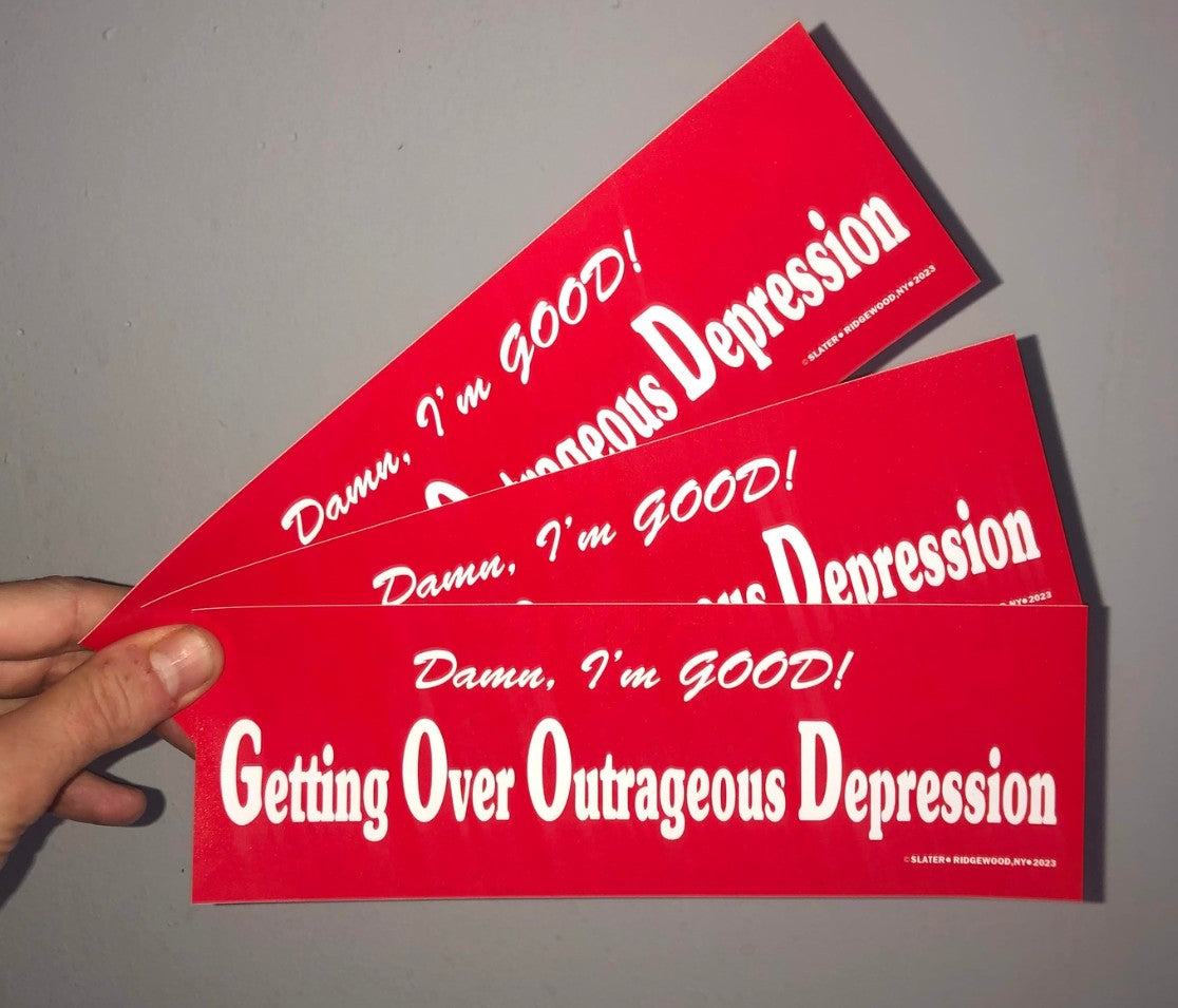 G.O.O.D. Bumper Sticker by Josh Slater