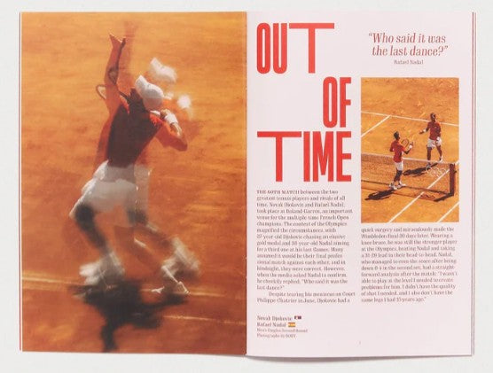 Tennis in Photographs "LES JEUX OLYMPIQUES"