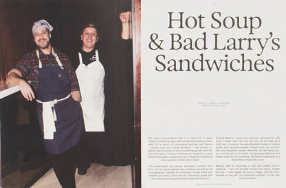 Off-Menu Magazine- Issue #2, A New Wave