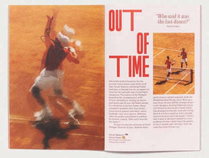 Tennis in Photographs "LES JEUX OLYMPIQUES"